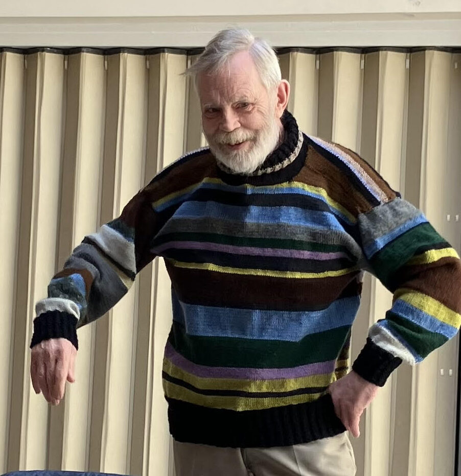 Pullover made by Arts and Crafts group